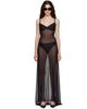 Balenciaga Balenciaga Black Naked Maxi Dress - 1
