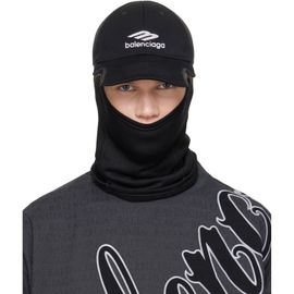 Balenciaga Balenciaga Black Neck Warmer Cap