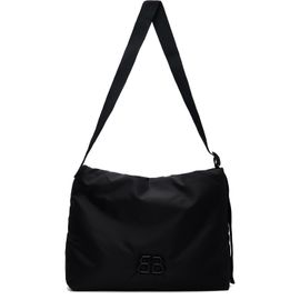 Balenciaga Balenciaga Black Nylon Twill Monaco Bag