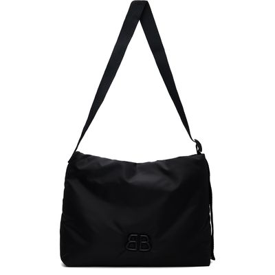 Balenciaga Balenciaga Black Nylon Twill Monaco Bag