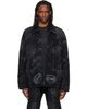 Balenciaga Balenciaga Black Oversized Denim Jacket - 1