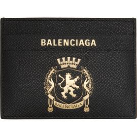 Balenciaga Balenciaga Black Passport Card Holder