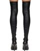 Balenciaga Balenciaga Black Poulaine Tall Boots - 2