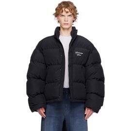 Balenciaga Balenciaga Black Puffer Down Jacket