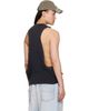 Balenciaga Balenciaga Black Ripped Tank Top - 3
