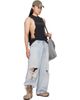 Balenciaga Balenciaga Black Ripped Tank Top - 4