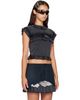 Balenciaga Balenciaga Black Ruffle T-shirt - 2