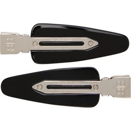 Balenciaga Balenciaga Black Salon 'BB' Clip Set