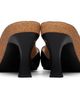Balenciaga Balenciaga Black Scholl Edition Calfskin Heeled Sandals - 2
