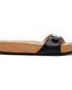 Balenciaga Balenciaga Black Scholl Edition Leather Flat Sandals - 1