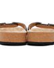 Balenciaga Balenciaga Black Scholl Edition Leather Flat Sandals - 2