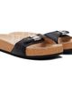 Balenciaga Balenciaga Black Scholl Edition Leather Flat Sandals - 4