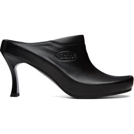 Balenciaga Balenciaga Black Scholl Edition Sheepskin Mule Heels