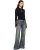 Balenciaga Balenciaga Black Ski Fitted Crewneck T-shirt - 4