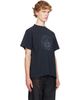Balenciaga Balenciaga Black Standard Address Crest T-shirt - 2