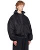 Balenciaga Balenciaga Black Standard Bomber Jacket - 2