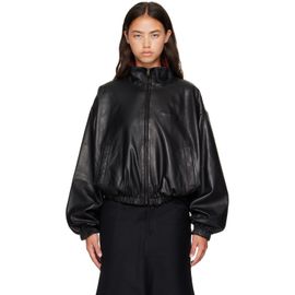 Balenciaga Balenciaga Black Tracksuit Reversible Lambskin Jacket