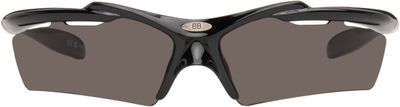 Balenciaga Balenciaga Black Turbo D-Frame Sunglasses