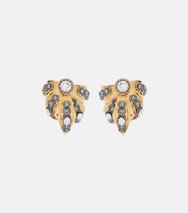 Balenciaga Balenciaga Bloom embellished earrings
