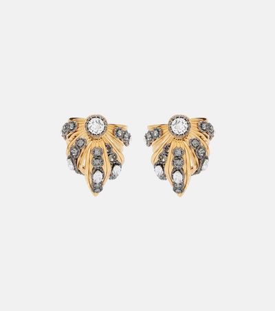 Balenciaga Balenciaga Bloom embellished earrings