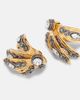 Balenciaga Balenciaga Bloom embellished earrings - 4