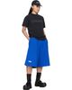 Balenciaga Balenciaga Blue 3B Football Shorts - 4
