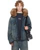 Balenciaga Balenciaga Blue Boxy Denim Jacket - 1