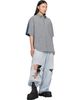 Balenciaga Balenciaga Blue Check Hybrid Shirt - 4
