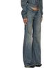 Balenciaga Balenciaga Blue Curved Waist Jeans - 2