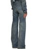 Balenciaga Balenciaga Blue Curved Waist Jeans - 3