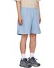 Balenciaga Balenciaga Blue Embroidered Shorts - 2