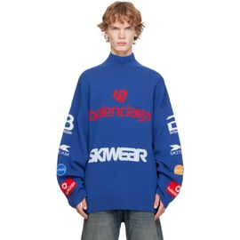Balenciaga Balenciaga Blue L/S Turtleneck