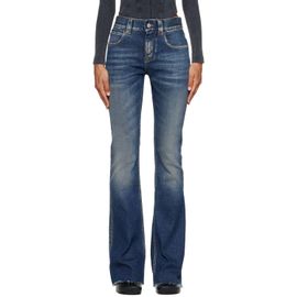 Balenciaga Balenciaga Blue Slim Fit Bootcut Jeans