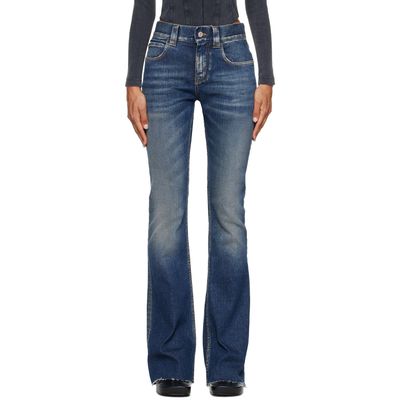 Balenciaga Balenciaga Blue Slim Fit Bootcut Jeans