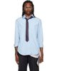 Balenciaga Balenciaga Blue Standard Shirt - 1