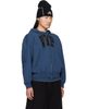 Balenciaga Balenciaga Blue 'VIP' Zip-Up Hoodie - 2