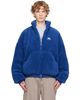 Balenciaga Balenciaga Blue Zip-Up Jacket - 1