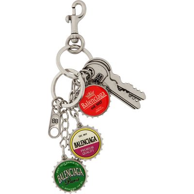 Balenciaga Balenciaga Bottle Caps Keychain