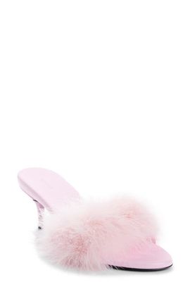 Balenciaga Balenciaga Boudoir Feather Slide Sandal