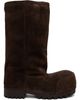 Balenciaga Balenciaga Brown Alaska Fur High Boots - 1
