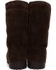 Balenciaga Balenciaga Brown Alaska Fur High Boots - 2
