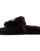 Balenciaga Balenciaga Brown Furry Slides - 3