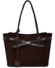 Balenciaga Balenciaga Brown Medium Bel Air Tote - 1