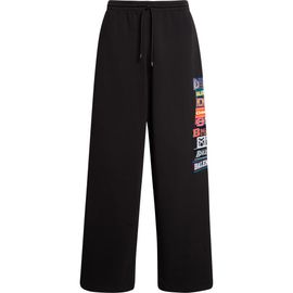 Balenciaga Balenciaga Bumper Stickers Baggy Cotton Fleece Sweatpants