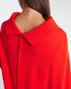 Balenciaga Balenciaga Caped silk and wool crÃªpe maxi dress - 5
