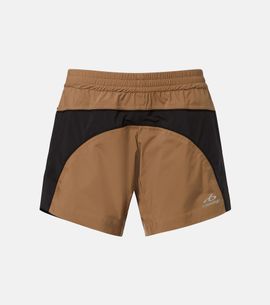Balenciaga Balenciaga Colorblocked taffeta shorts