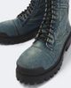 Balenciaga Balenciaga Combat Strike denim lace-up boots - 3