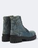 Balenciaga Balenciaga Combat Strike denim lace-up boots - 6