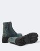 Balenciaga Balenciaga Combat Strike denim lace-up boots - 7