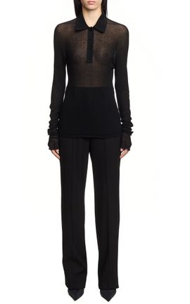 Balenciaga Balenciaga Cotton Polo Sweater